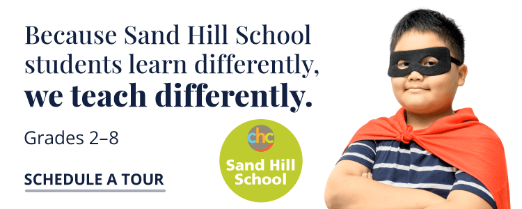 Sand Hill School teaches differently. Schedule a tour.